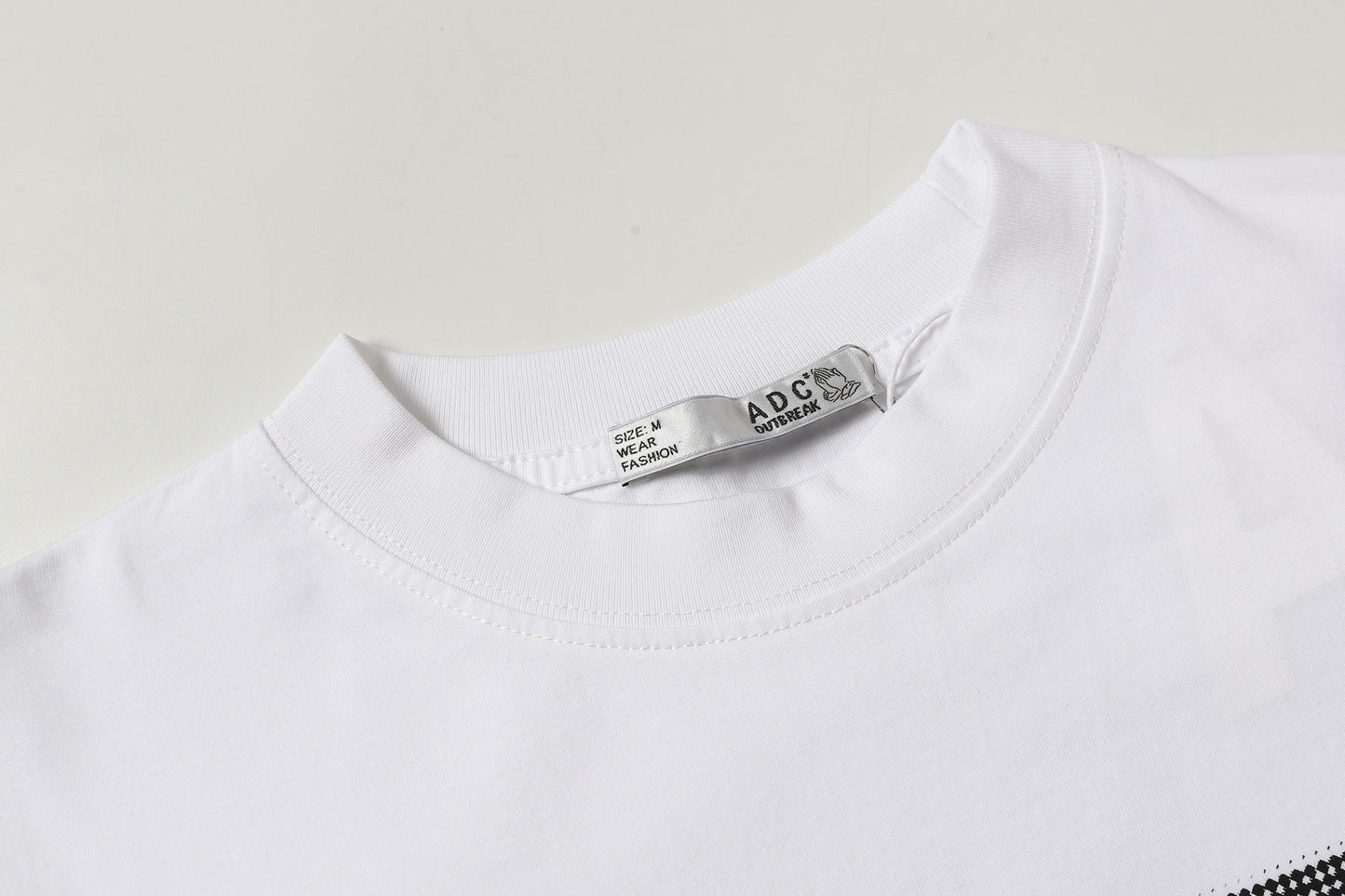 Oversize Portrait Print Short Sleeve T-Shirt WN25380