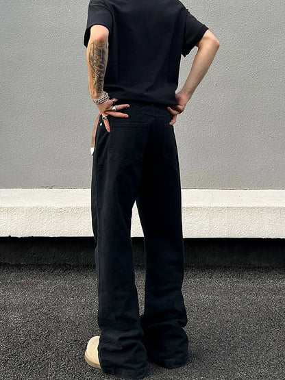 Curved Flare Denim Jeans WN21452