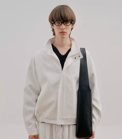 Stand Neck Short Jacket WN21562