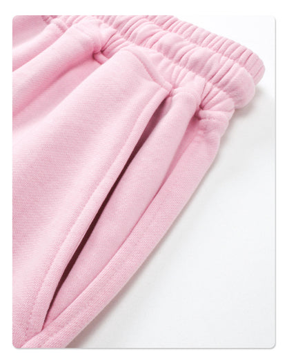 Oversize Spray-dyed Short-sleeve T-shirt & Spray-dyed Short Sweatpants Setup WN6639