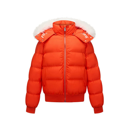 Warm Detachable Fur Collar Puffer Jacket WN21003