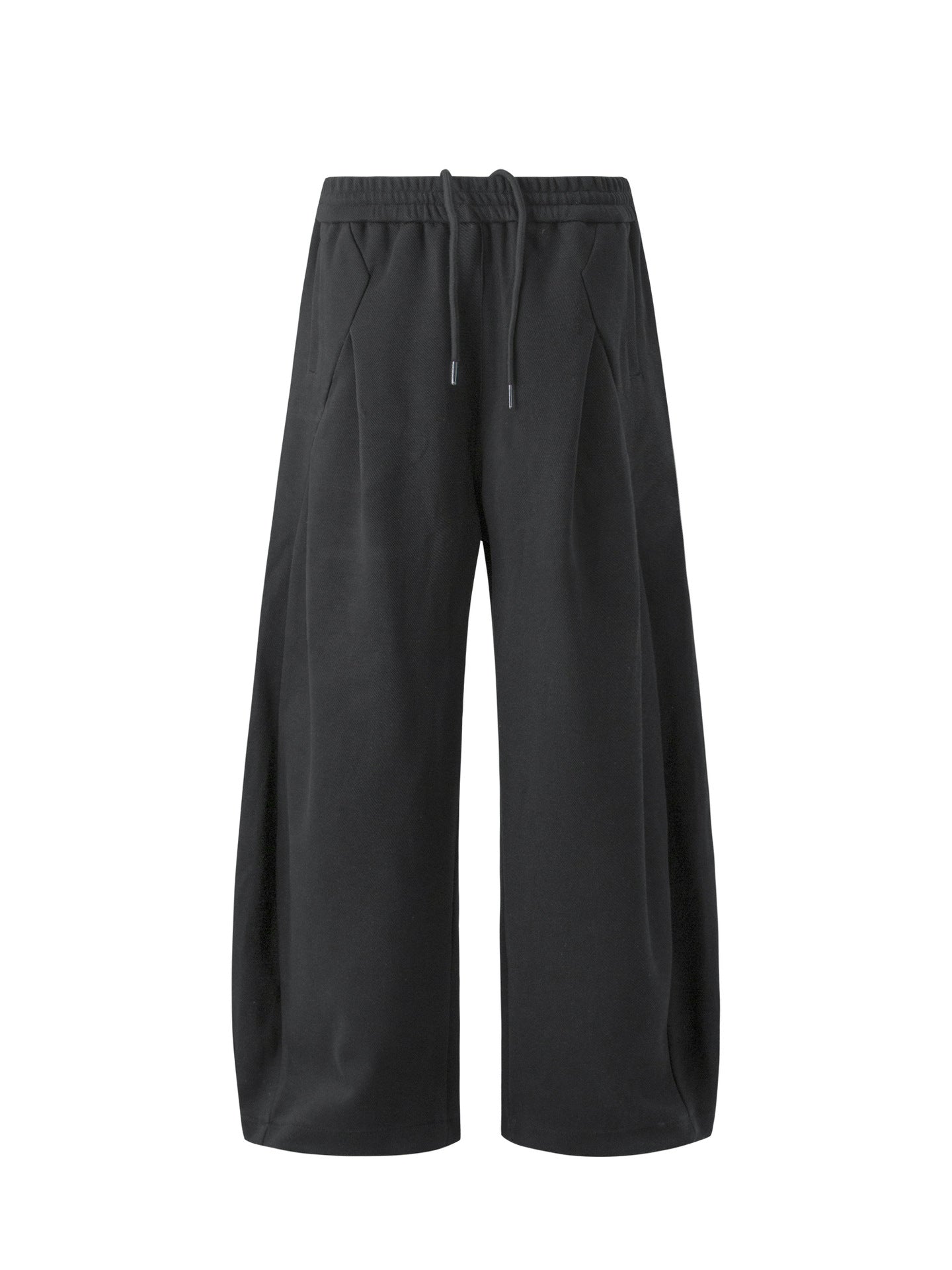 Curved Wide Leg Sweat Pants WN26409