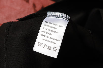 Dark Graphic Print Short Sleeve T-Shirt WN16131