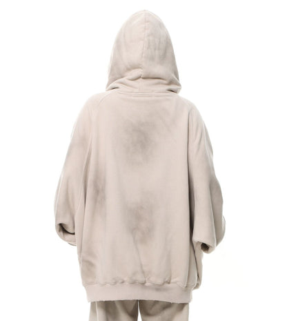 Heavyweight Washed Patch Embroidery Pullover Hoodie WN25660