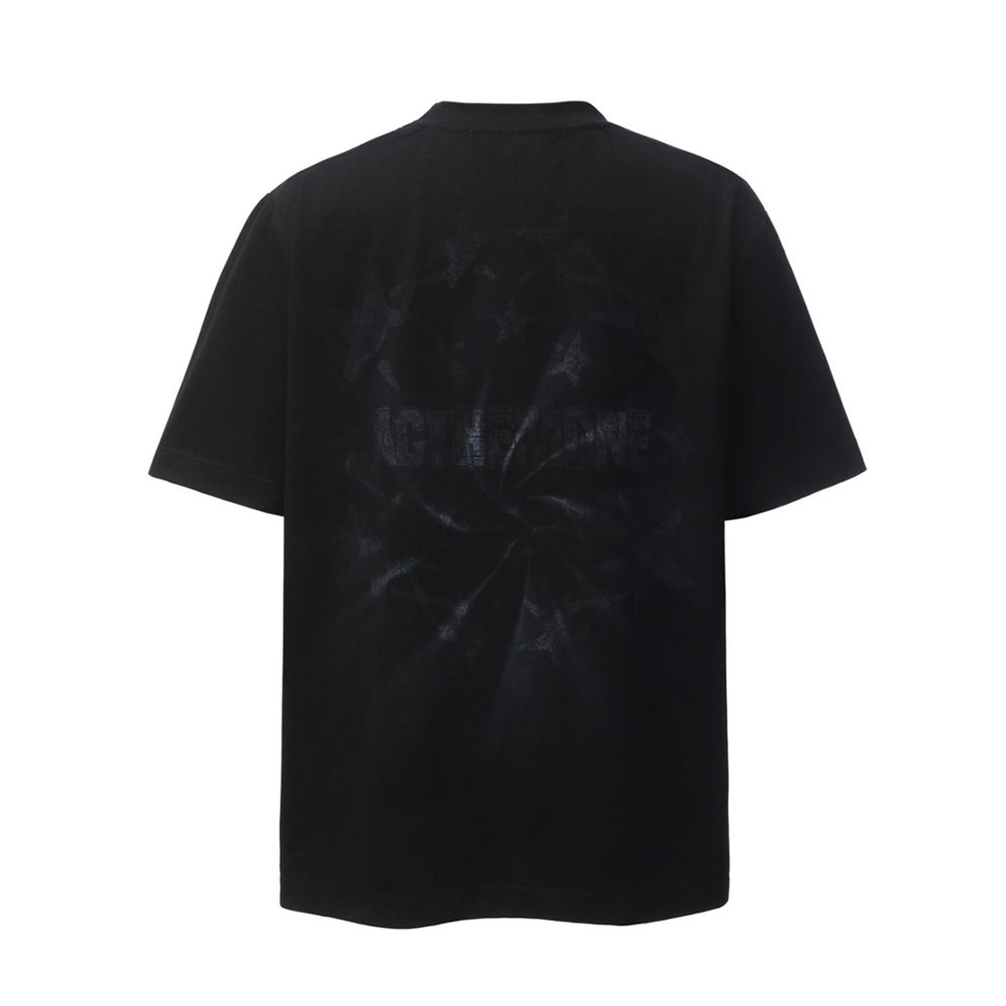 Spiral Letter Short Sleeve T-Shirt WN26779