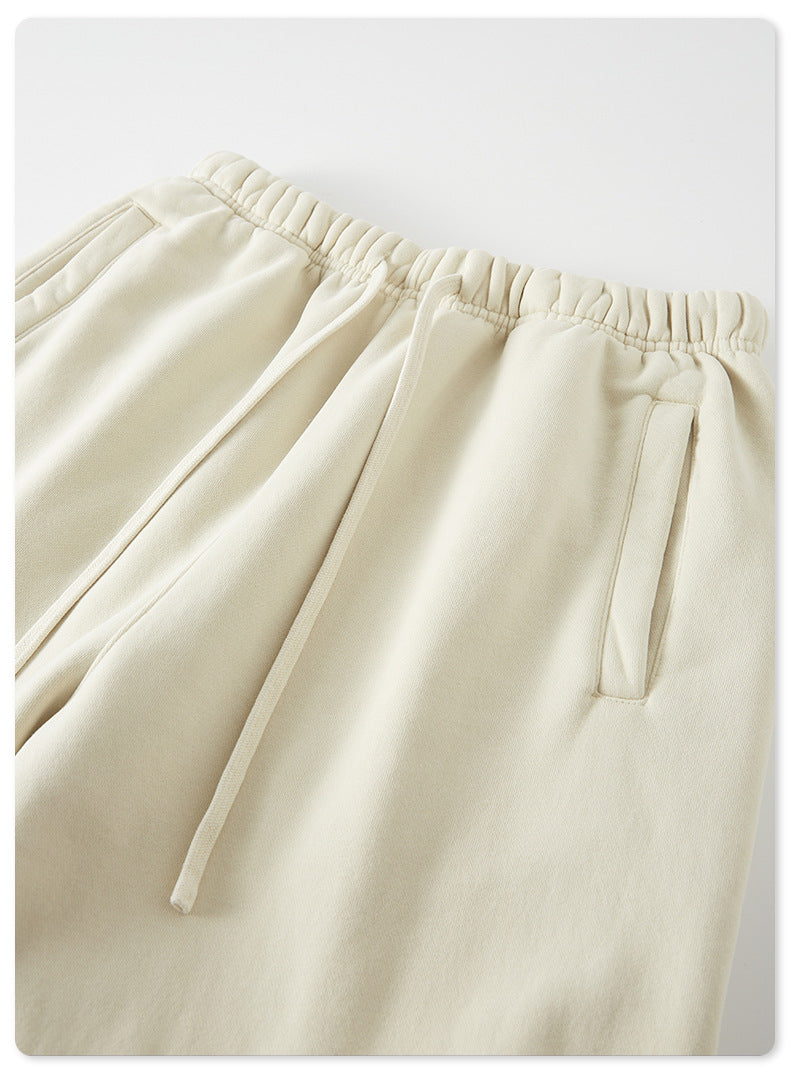 Wide-leg Washed Sweatpants WN6462