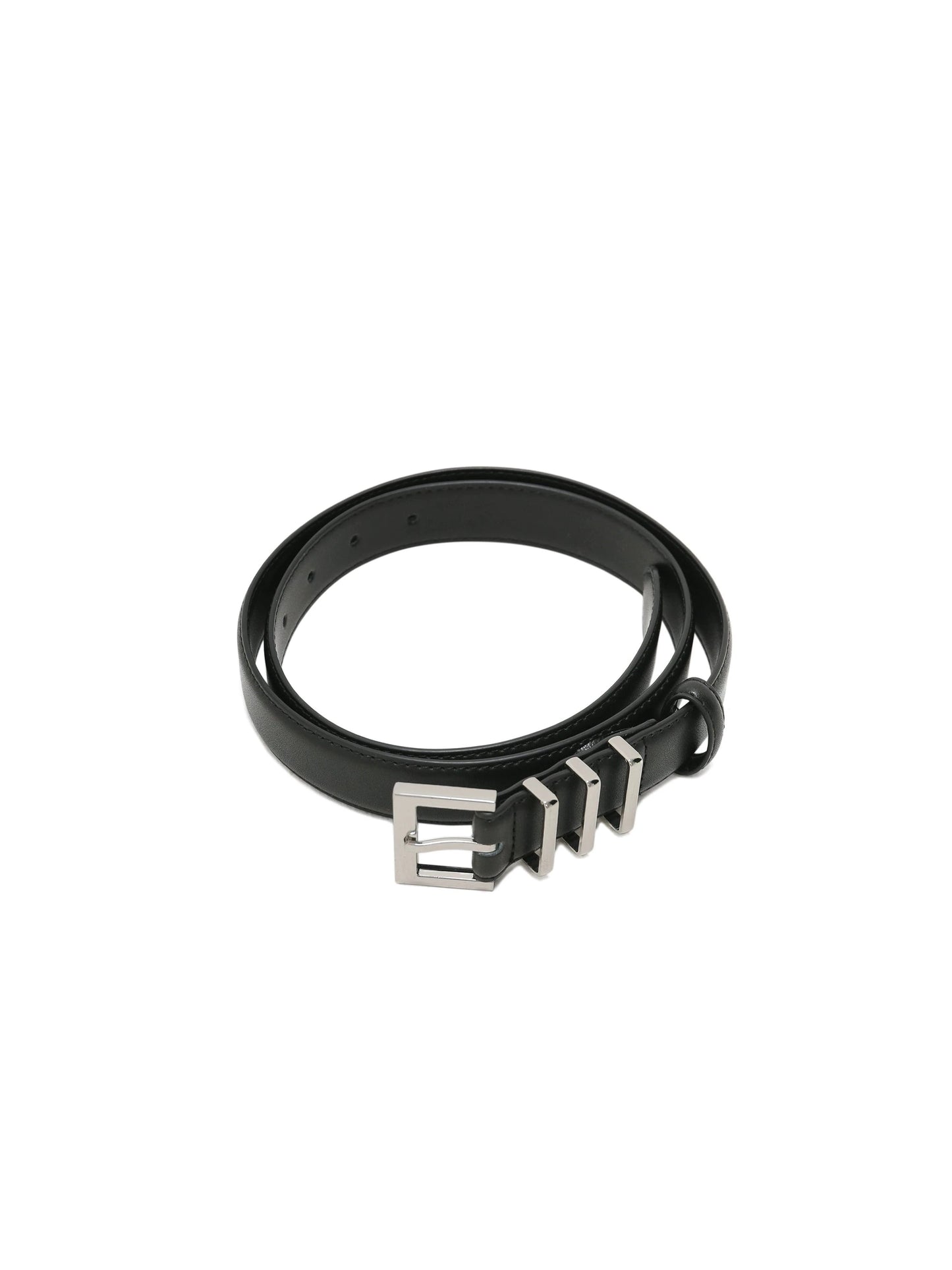 Alloy Buckle Leather Belt WN5660