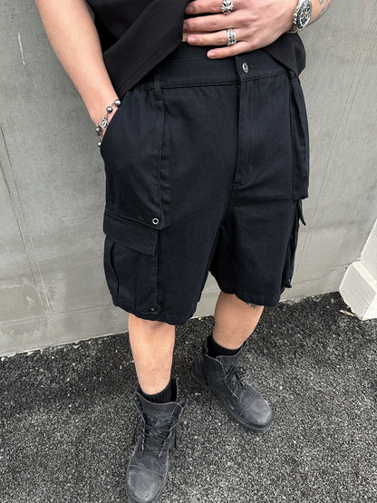 Washed Short Cargo Pants WN17668