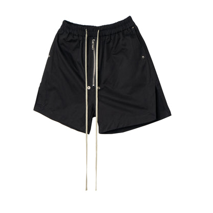 Side Slit Sporty Wide Leg Half Pants WN25670