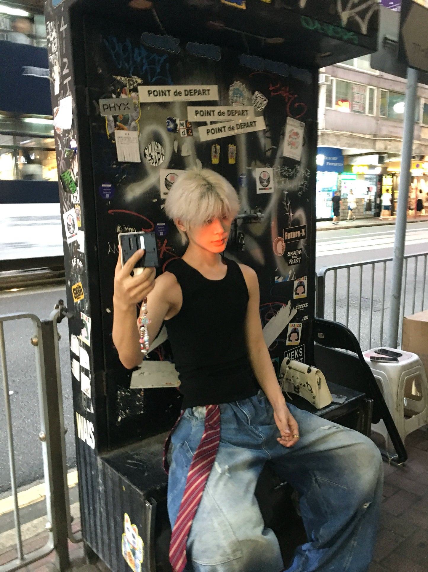 Stretch Plain Knit Vest WN19912