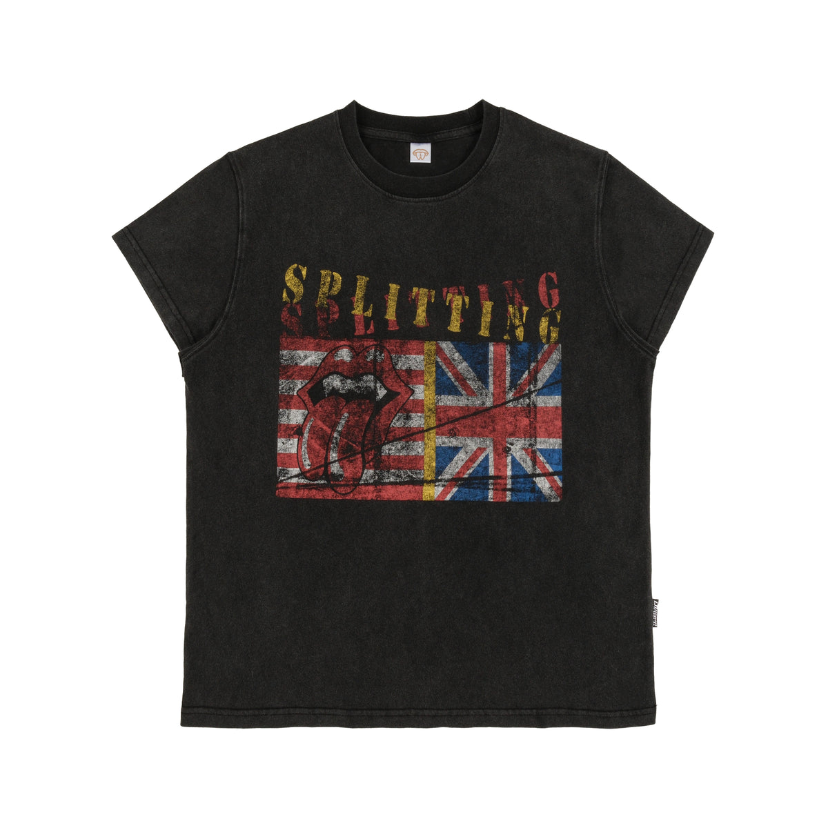 Flag Graphic Print Short Sleeve T-Shirt WN26623