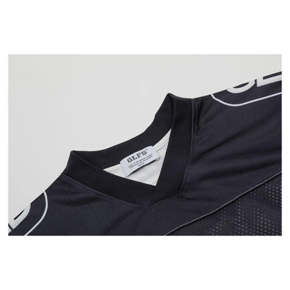 Mesh Sporty V-Neck Short Sleeve T-Shirt WN26438