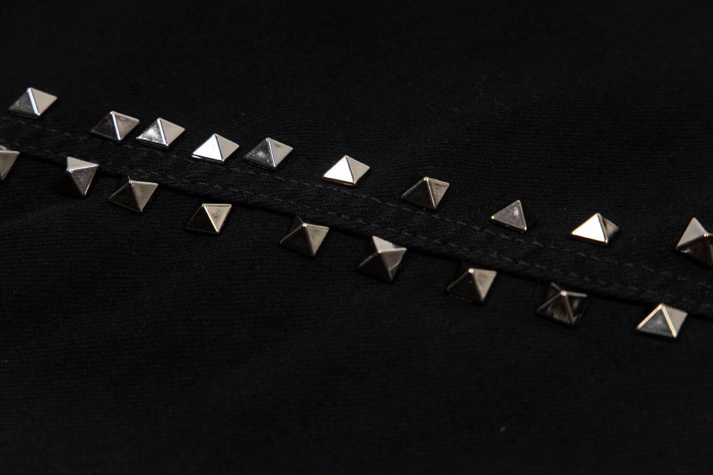 Star Studs Wide Leg Denim Jeans WN25509