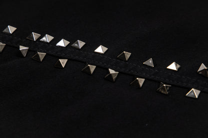 Star Studs Wide Leg Denim Jeans WN25509