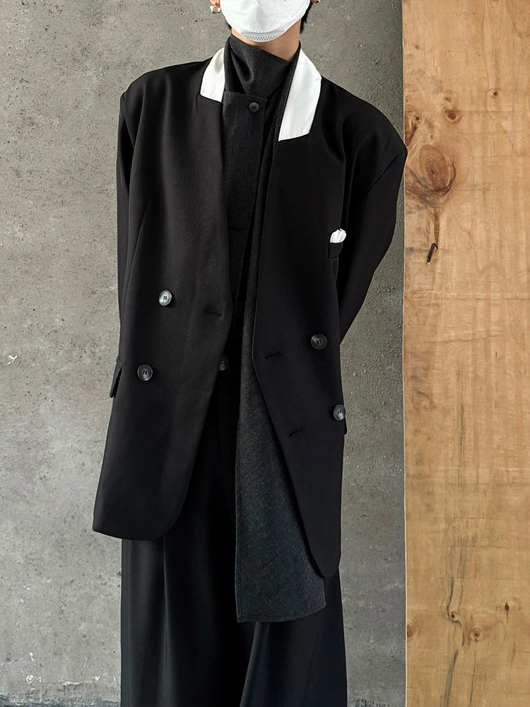 Simple French Tailored Jacket WN19966