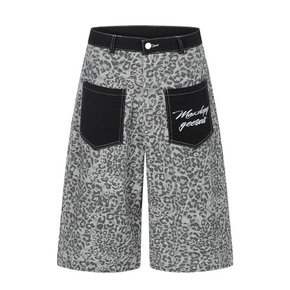 Leopard Pocket Half Pants WN25794