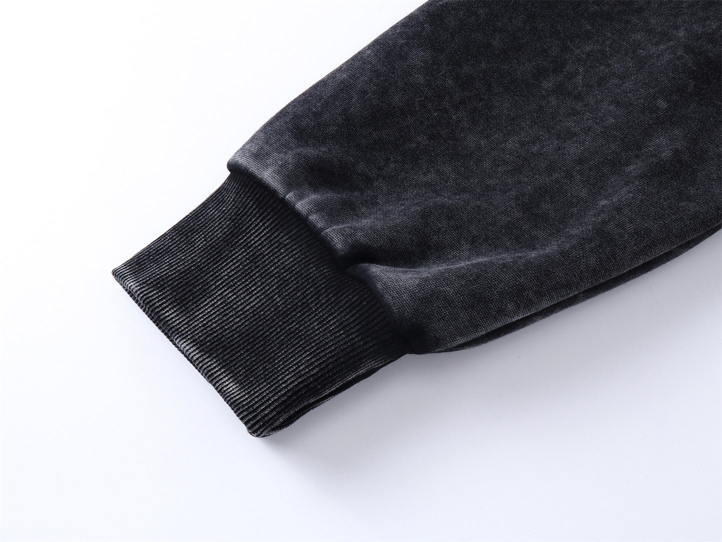 Washed Silhouette Print Oversize Hoodie WN11534