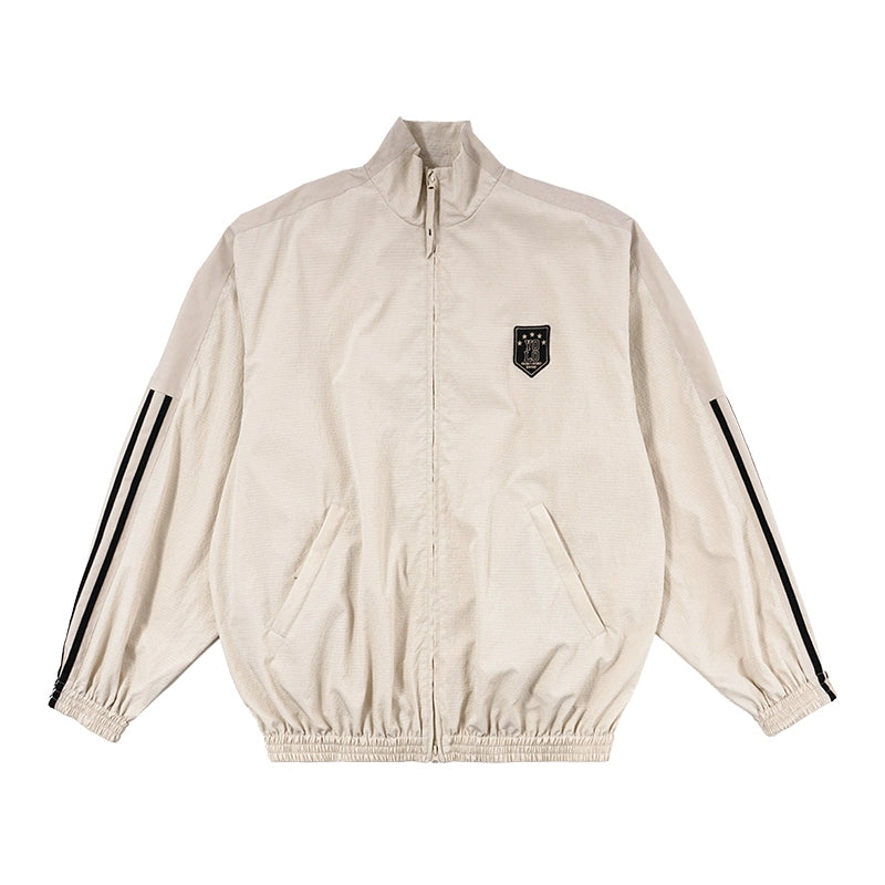 Side Three Bar Loose Sporty Jacket WN8627