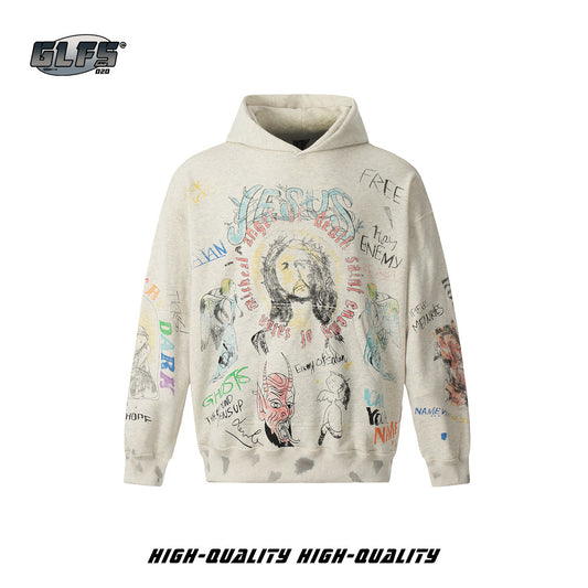 Graffiti Artwork Sketch Hoodie WN26449