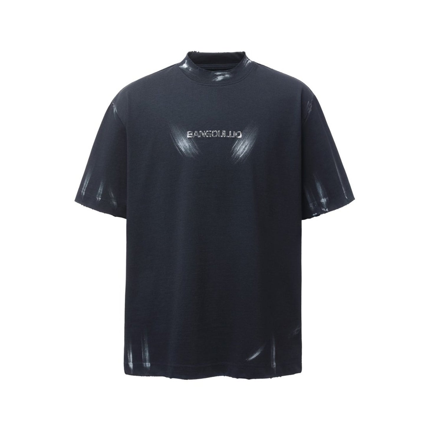 Paint Letter Short Sleeve T-Shirt WN26752