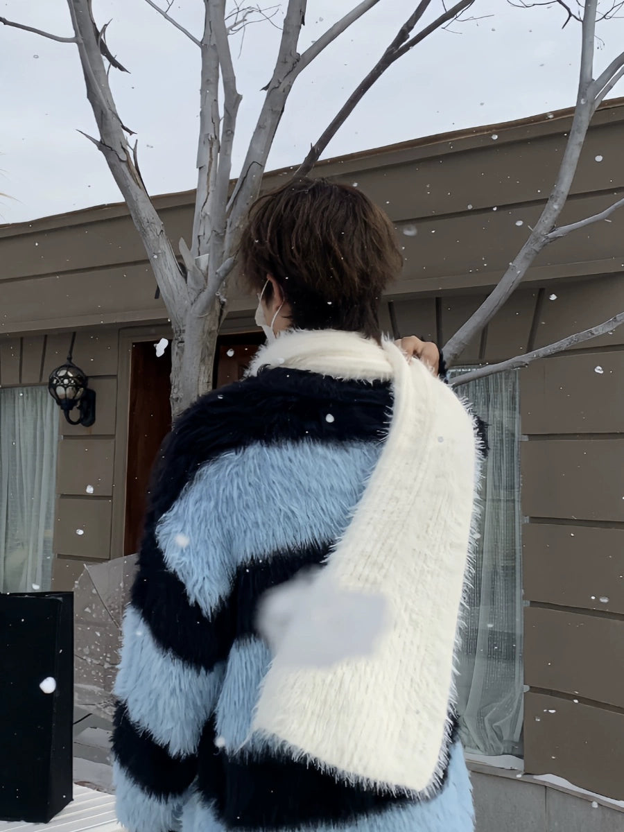 Fake Mink Muffler WN19898