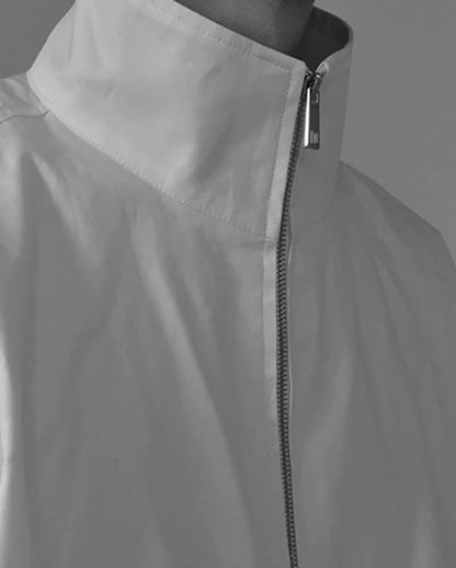 Stand Neck Double Zipper Shirt WN21583