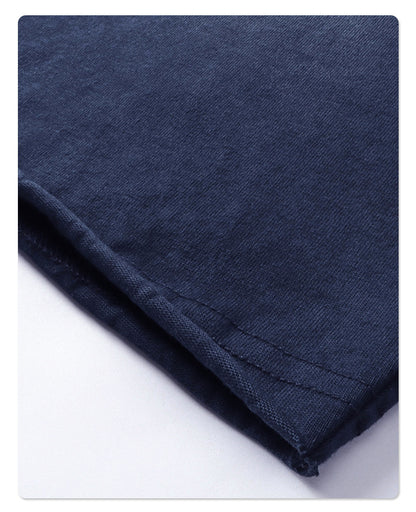 Spray Dye Raw Edge Damage Washed Short Sleeve T-Shirt WN16265