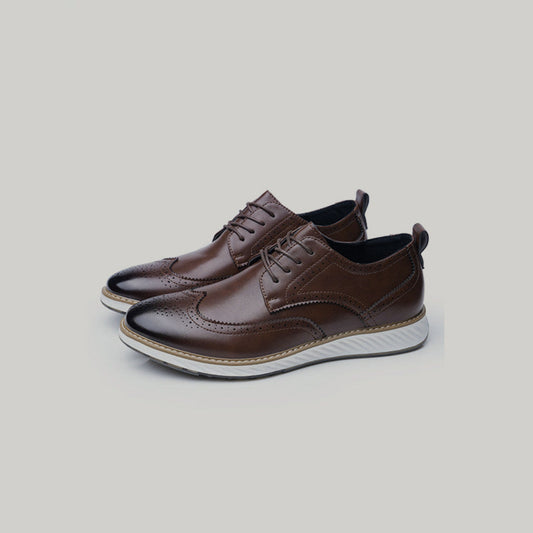 British Style Brogue Leather Shoes WN23389