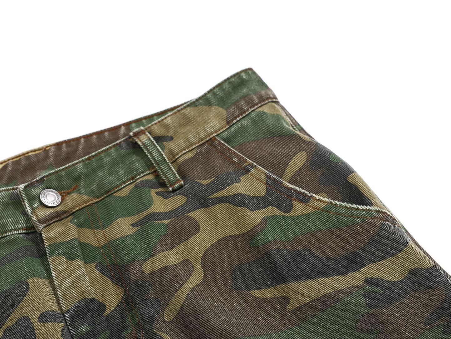 Camouflage Damage Cargo Pants WN25400