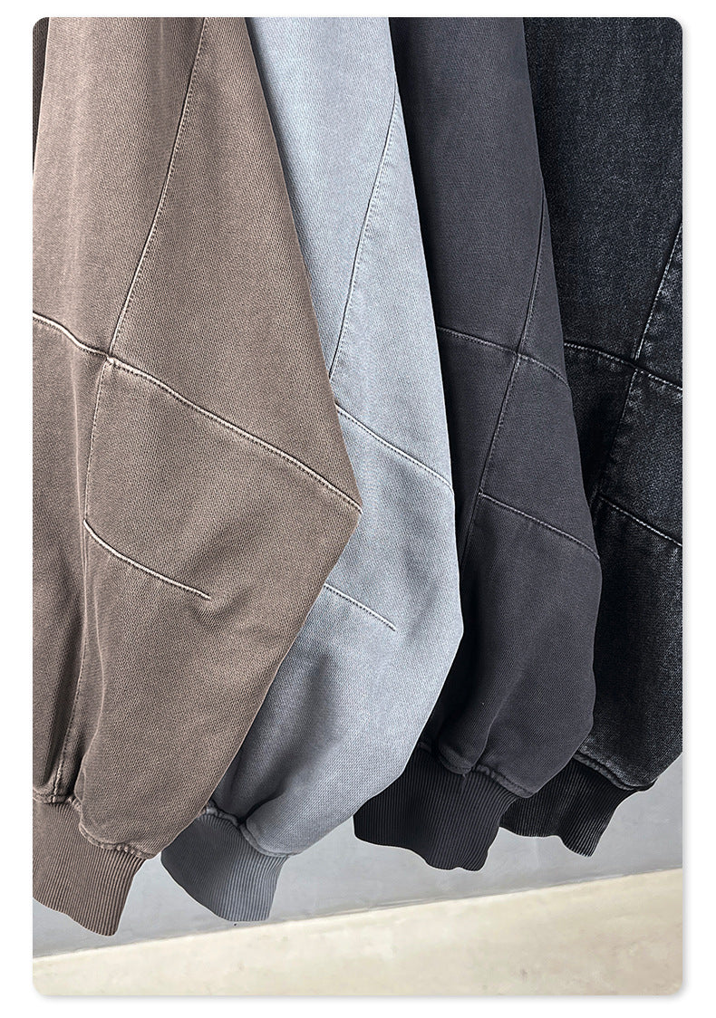 Oversize Zipper Hoodie WN23119