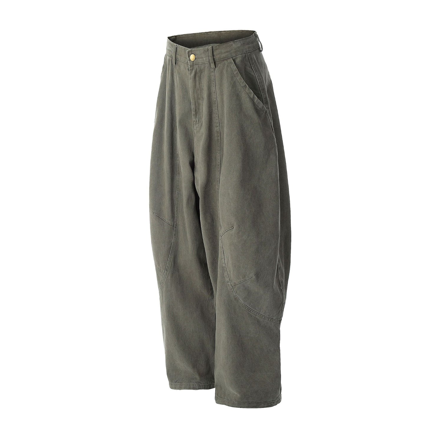 Wide Leg Curved Pants WN25470