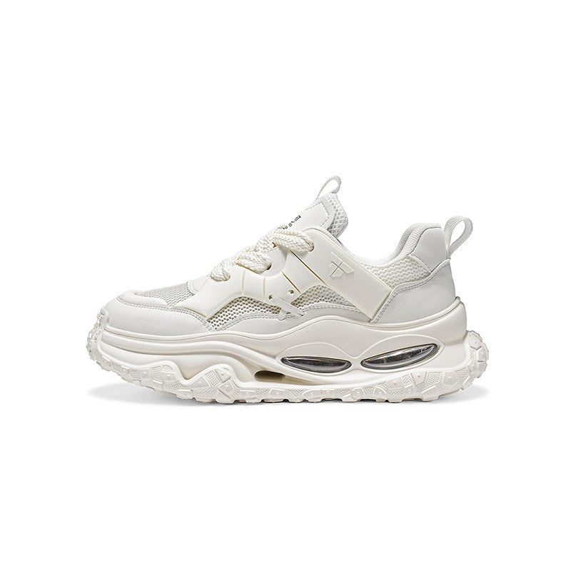 Mesh Panel Platform Chunky Sneakers WN23343