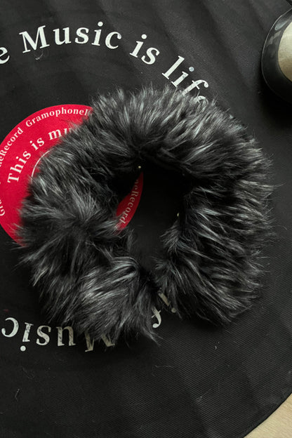 Snap Button Detachable Fake Fur Collar WN26719