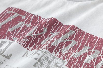 Abstract Graphic Design Short Sleeve T-Shirt WN26040