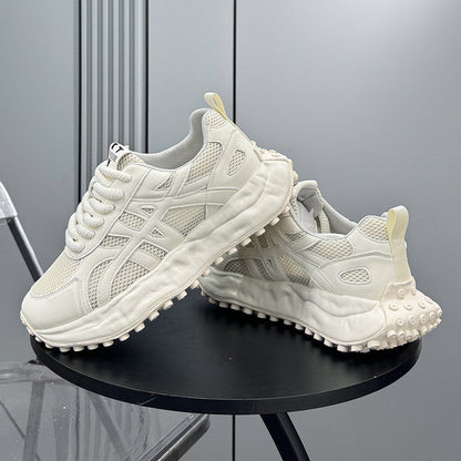 Breathable Platform Height-Increasing Dad Sneakers WN24758