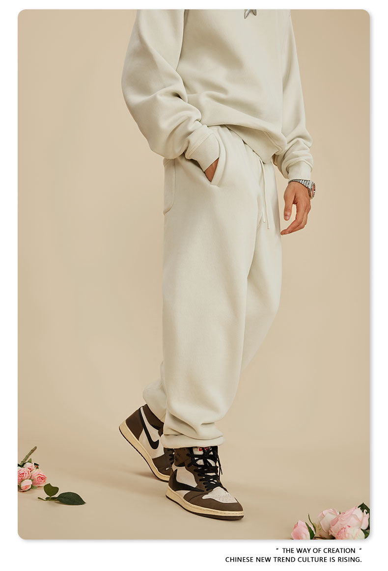 Wide-leg Washed Sweatpants WN6462