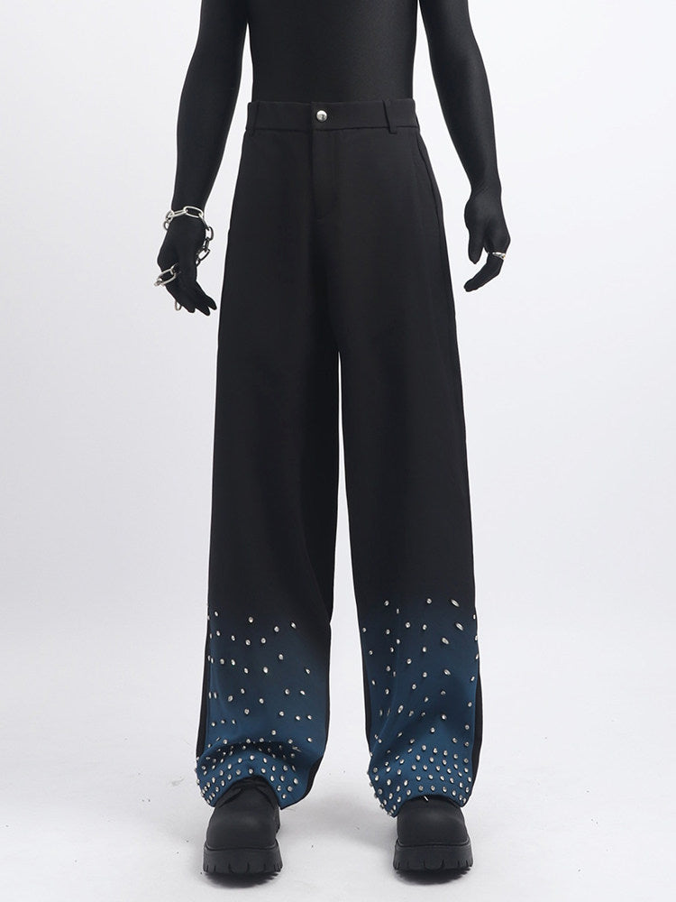 Studs Gradient Tailored Jacket & Studs Gradient Flare Trousers Setup WN23733