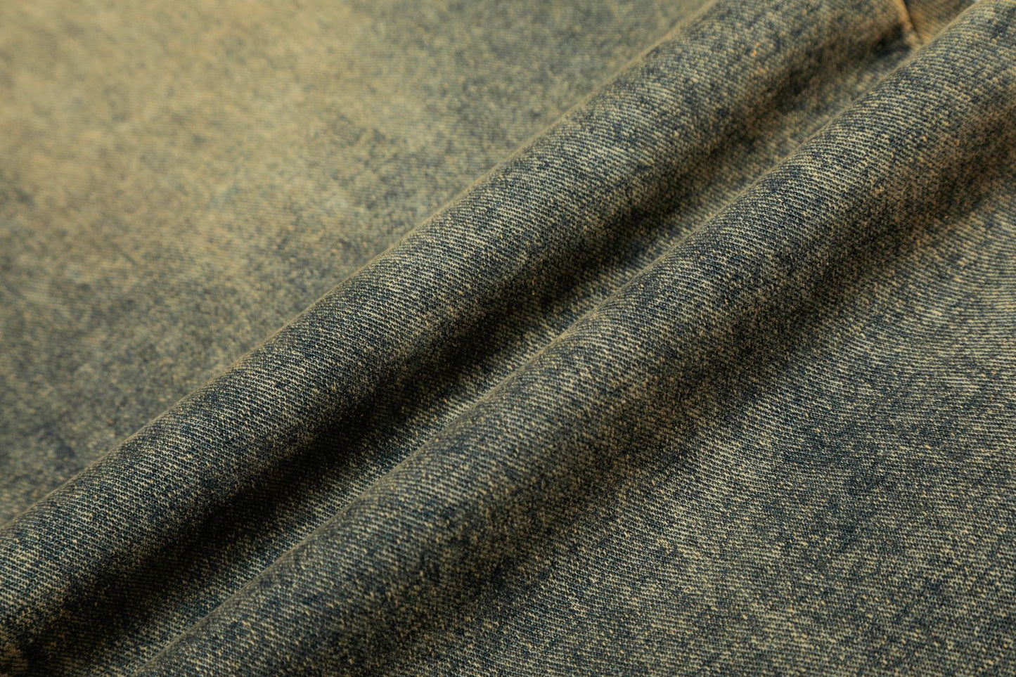 Washed Frayed Wide Leg Straight Denim Jeans WN23039