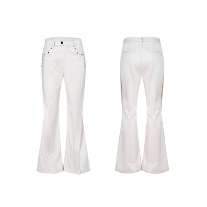 Deconstructed Waist-Cinched Tailored Jacket & Trousers Setup WN23274