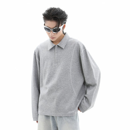 Long Sleeve Polo Sweatshirt WN10513