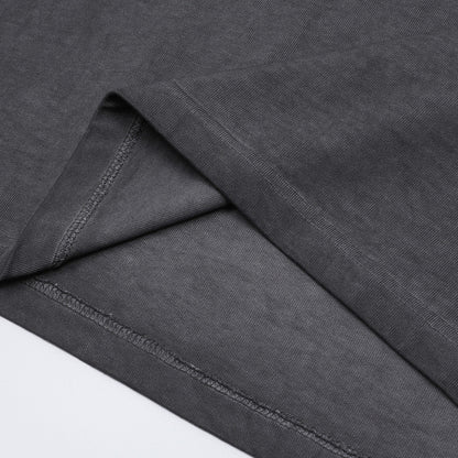 Plain Washed Oversize Short Sleeve T-Shirt WN18585