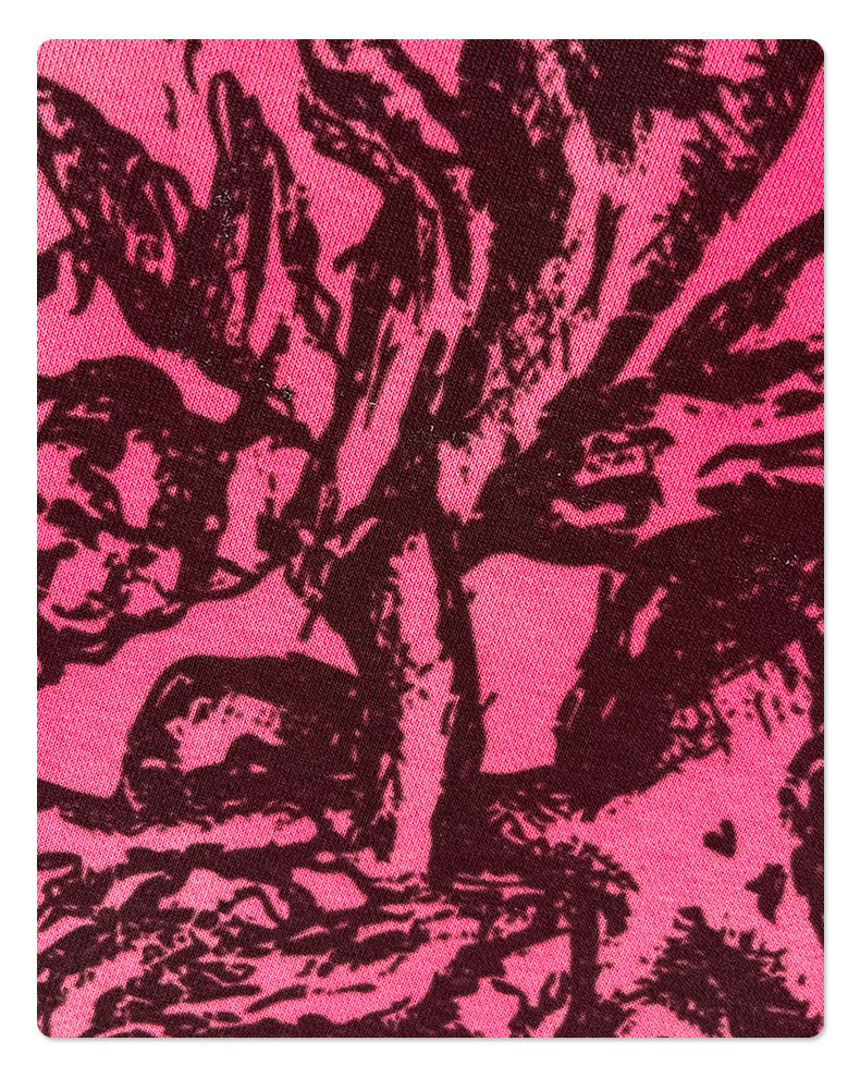 Spray Print Damage Cut-off Oversize Hoodie WN10002