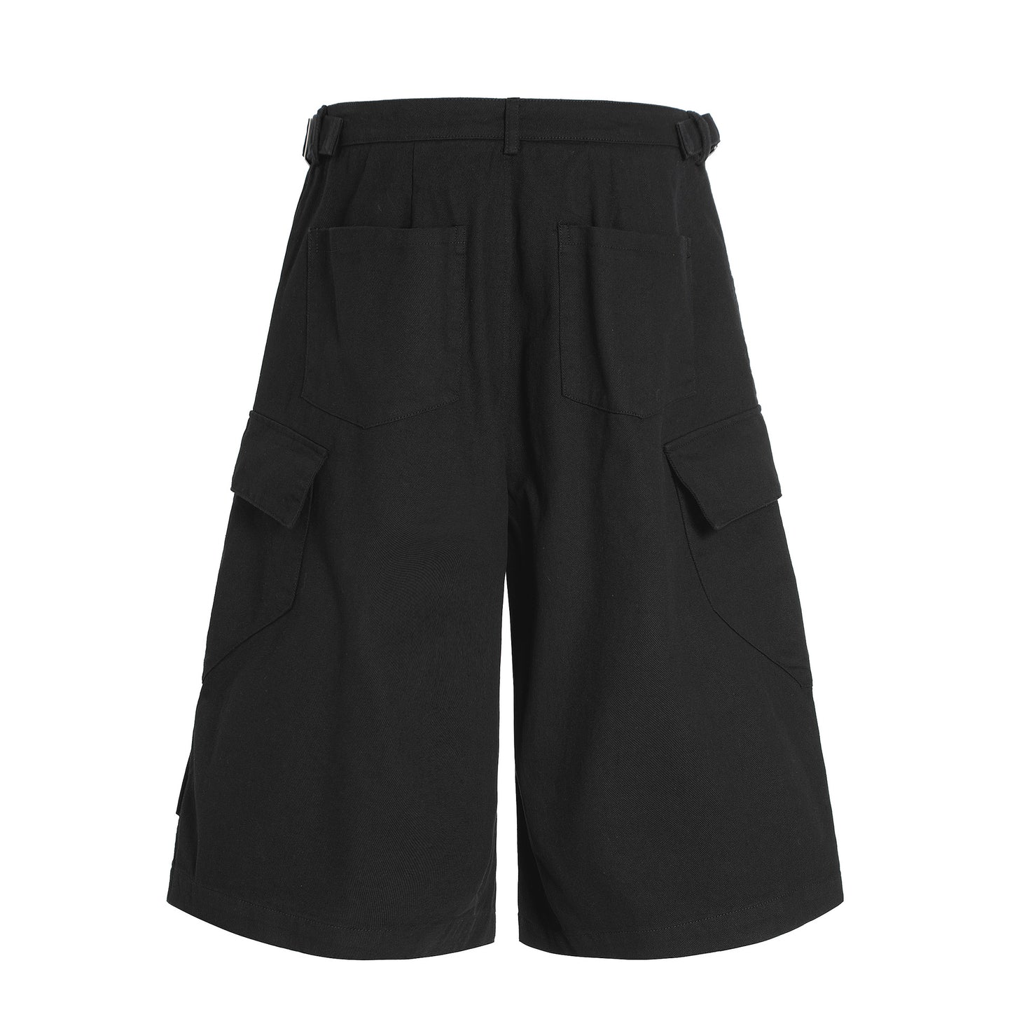 Multi-Pocket Straight Short Cargo Pants WN25829