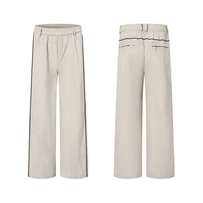 Functional Design Shoulder-Pad Sporty Jacket & Pants Setup WN20339