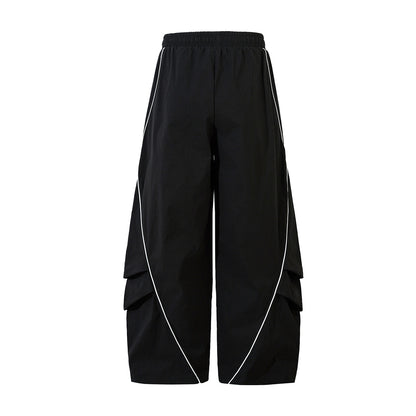 Line Design Wide Leg Curved Pants WN25473