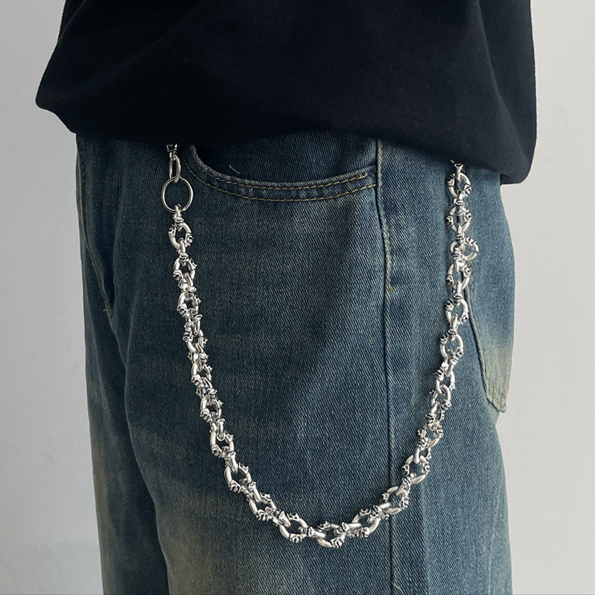 Skull Metal Pants Chain WN21071