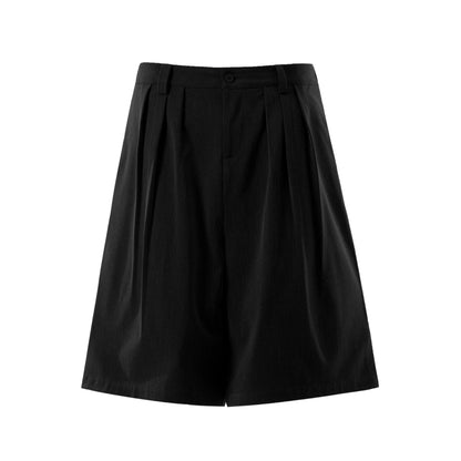 Drape Cropped Half Trousers WN25750