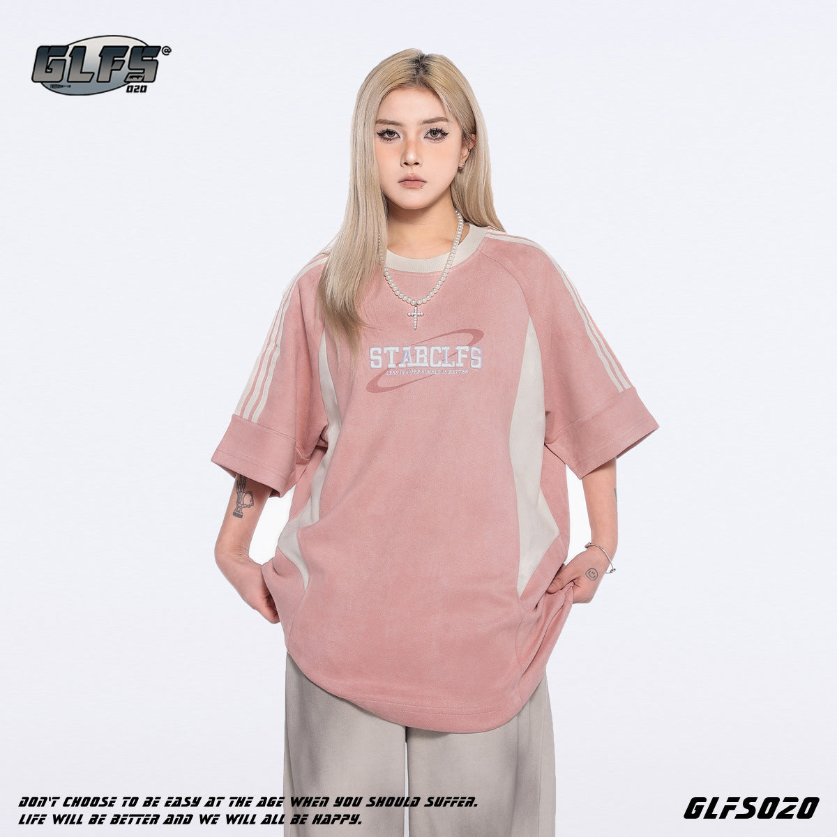 Color Block Short Sleeve T-Shirt WN26442