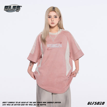 Color Block Short Sleeve T-Shirt WN26442