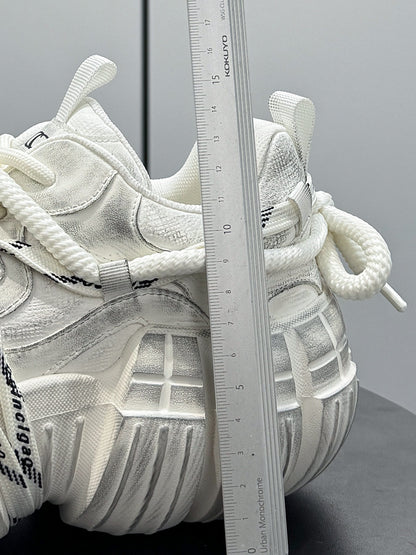Tire-Sole Platform Lace-Up Sneakers WN24802